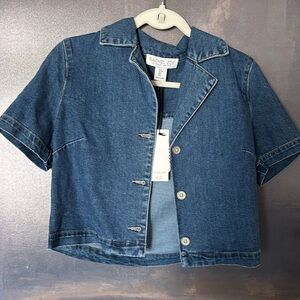 Rachel Zoe denim shirt
